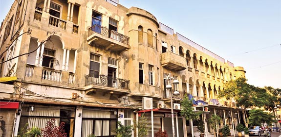 בית העמודים מתחם נחלת בנימין תל אביב / צלם: בן יוסטר